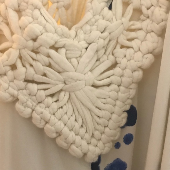 Anthropologie Inkdrop Midi Dress - Picture 6 of 8